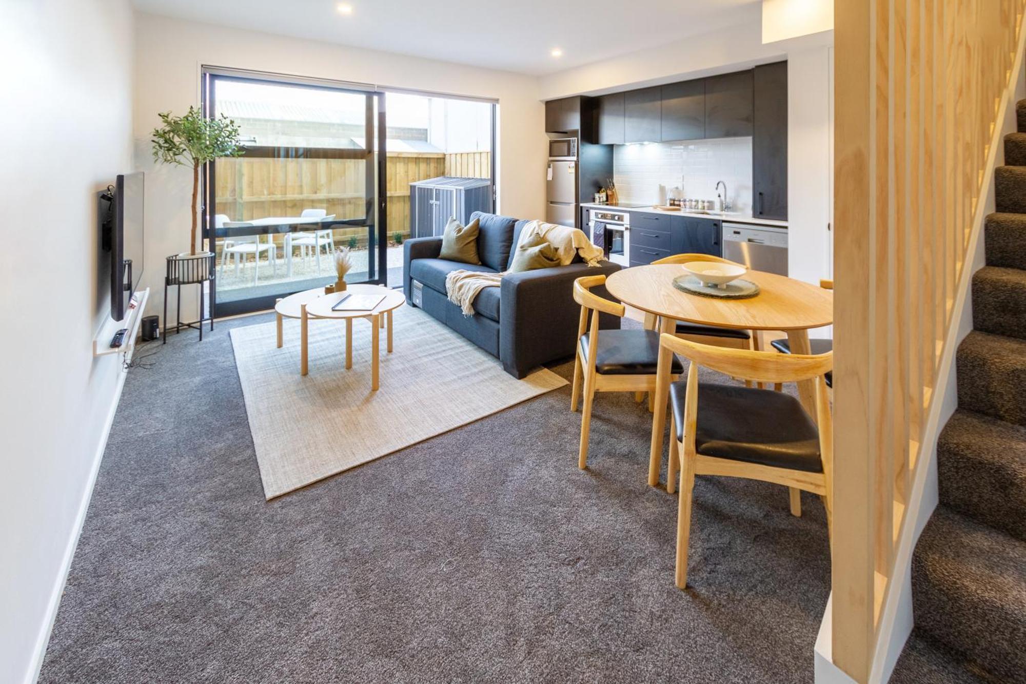 2 Bed, 2 Bath W Sofa Bed - Great Cafes Nearby Lejlighed Christchurch Eksteriør billede