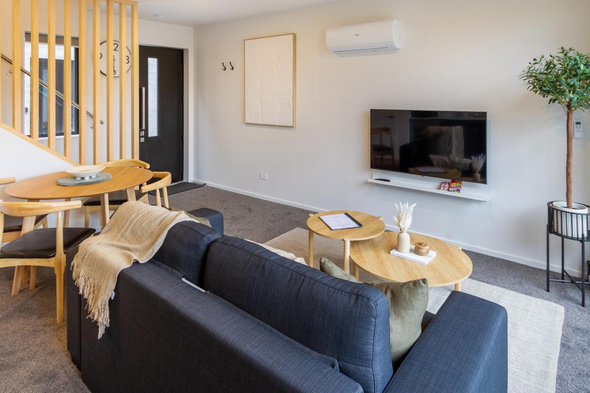 2 Bed, 2 Bath W Sofa Bed - Great Cafes Nearby Lejlighed Christchurch Eksteriør billede