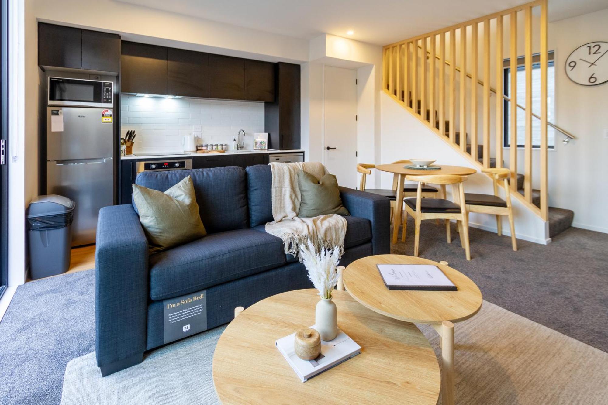 2 Bed, 2 Bath W Sofa Bed - Great Cafes Nearby Lejlighed Christchurch Eksteriør billede