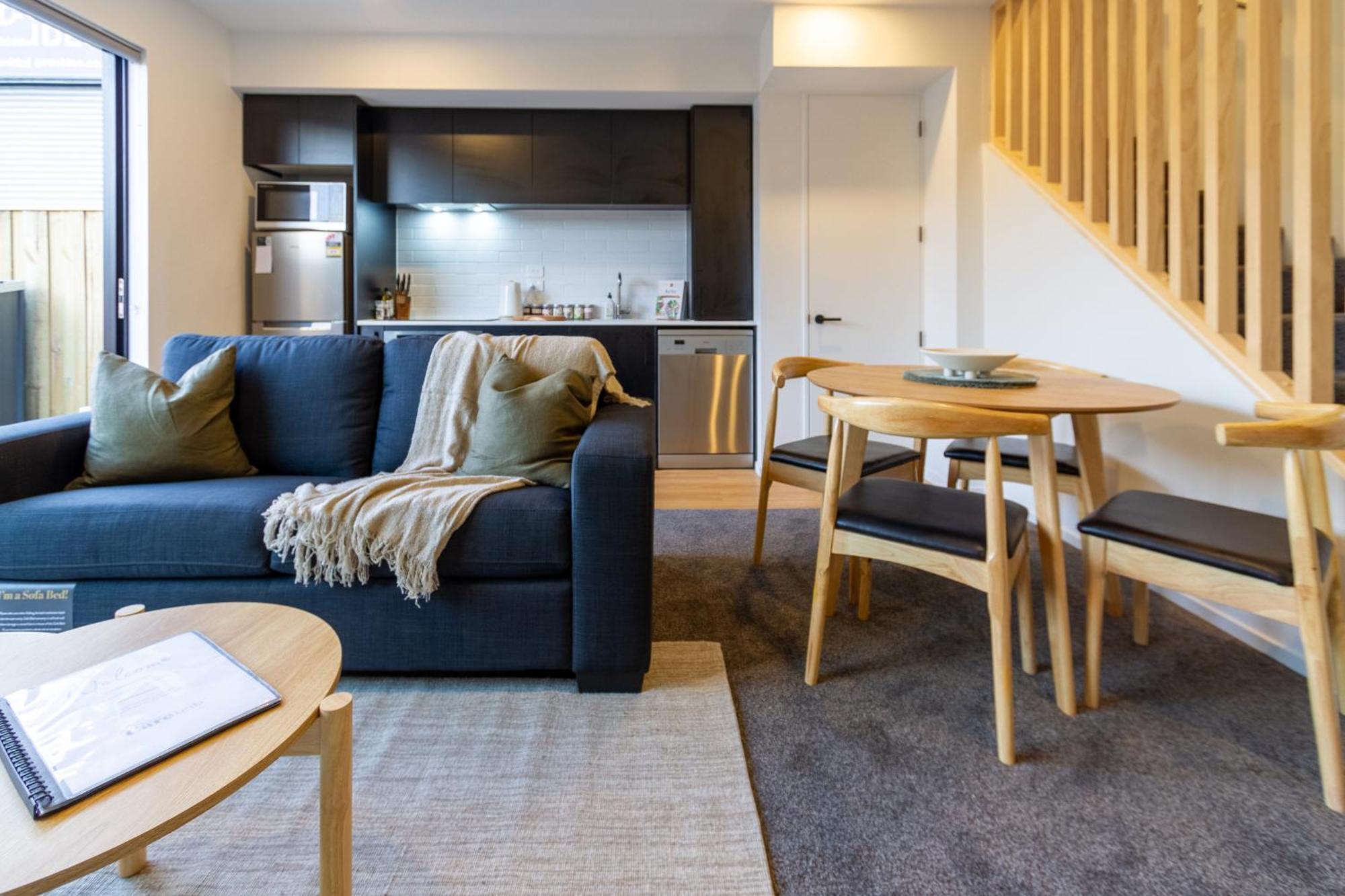 2 Bed, 2 Bath W Sofa Bed - Great Cafes Nearby Lejlighed Christchurch Eksteriør billede