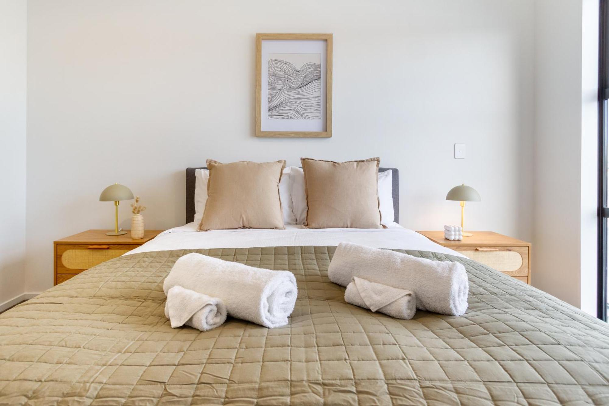 2 Bed, 2 Bath W Sofa Bed - Great Cafes Nearby Lejlighed Christchurch Eksteriør billede